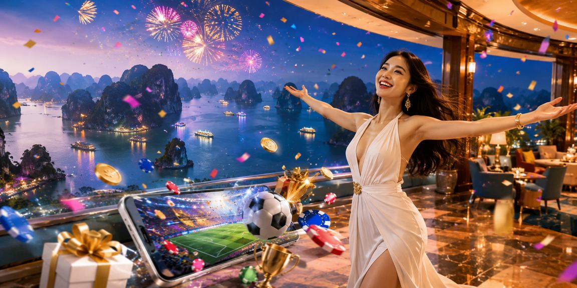 Lễ hội cá cược thể thao nhộn nhịp tại vịnh Hạ Long với không khí sôi động